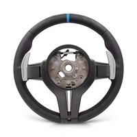 Pour BMW F07 F10 F11 F12 F20 F21 F22 F25 F26 F30 F31 F32 F33 F34 F36 M3 F80 M4 F82 Avec Bleu M1 M2 Bouton M Sport Volant