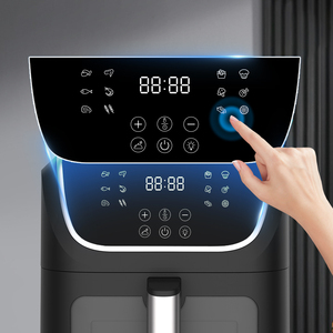 <b>Auto</b> Shut-off Double Heating Multifunction Oil Free Digital Touch Air Fryer - Product Image 4