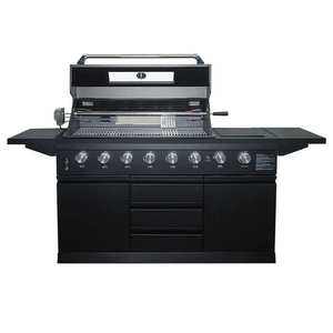 Cuisine extérieure modulaire de jardin <span class=keywords><strong>en</strong></span> gros, îlot <span class=keywords><strong>barbecue</strong></span> certifié CE, grill à gaz 8 brûleurs, <span class=keywords><strong>barbecue</strong></span> <span class=keywords><strong>en</strong></span> acier inoxydable antirouille pour extérieur - Product Image 2