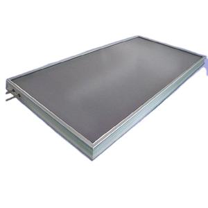 Tanque de agua de colectores de panel térmico <span class=keywords><strong>solar</strong></span> de <span class=keywords><strong>placa</strong></span> plana residencial de titanio azul de alta eficiencia OEM para sistema de <span class=keywords><strong>piscina</strong></span> - Product Image 3