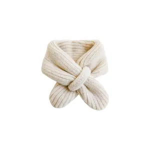 S1026/écharpe en fil court pour enfant en bas âge, écharpe duveteuse pour fille, mode, chaleur personnelle, écharpe confortable pour bébé
