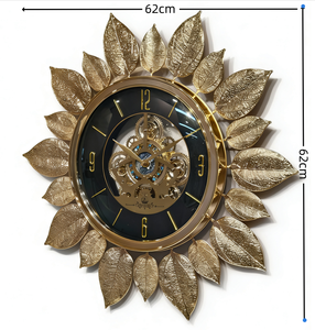 Horloge <span class=keywords><strong>murale</strong></span> de style européen, luxe léger, idéale pour les espaces décoratifs tels que les salons, les bureaux et les entrées - Product Image 3