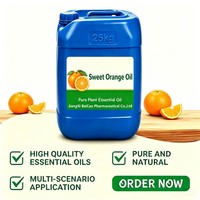 Huile Essentielle d'Orange Douce Pressée à Froid 100% Pure de Qualité Alimentaire Extrait Végétal Naturel Formulation Cosmétique Usage Domestique