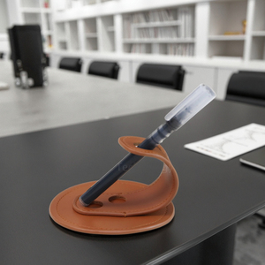 RTS YY Porte-stylo de <span class=keywords><strong>bureau</strong></span> en cuir PU, porte-stylo en cuir Porte-stylo de <span class=keywords><strong>bureau</strong></span> Fournitures <span class=keywords><strong>Accessoires</strong></span> - Product Image 3