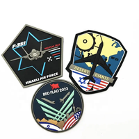 Fabricant Expédition rapide Israel Airsoft Patch Usine Patchs en silicone PVC personnalisés Pas de minimum Patch PVC 2D 3D