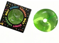 Jouet Squishy Donut Maltose en TPR, Dessert Sucré Anti-Stress pour l'Anxiété et la Relaxation, 14 ans et plus, Unisexe