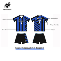 Maillots de football personnalisés OEM respirants sublimés, maillots d'équipe, vêtements de football, t-shirt de football, équipement de football personnalisé, maillots