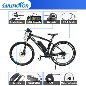 <span class=keywords><strong>Moteur</strong></span> Saili <span class=keywords><strong>250W</strong></span> 350W 500W Kits de conversion de vélo E 36V 48V <span class=keywords><strong>Moteur</strong></span> de moyeu à engrenages sans brosse Kits de conversion de vélo électrique - Product Image 2