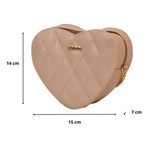 Bolso Cruzado de Maquillaje Fana Sadie Dorado y Nude para Mujer, Bonito Bolso de Hombro ¡¡Para Reventa!! Maquillaje Lisa Gold - Product Image 1