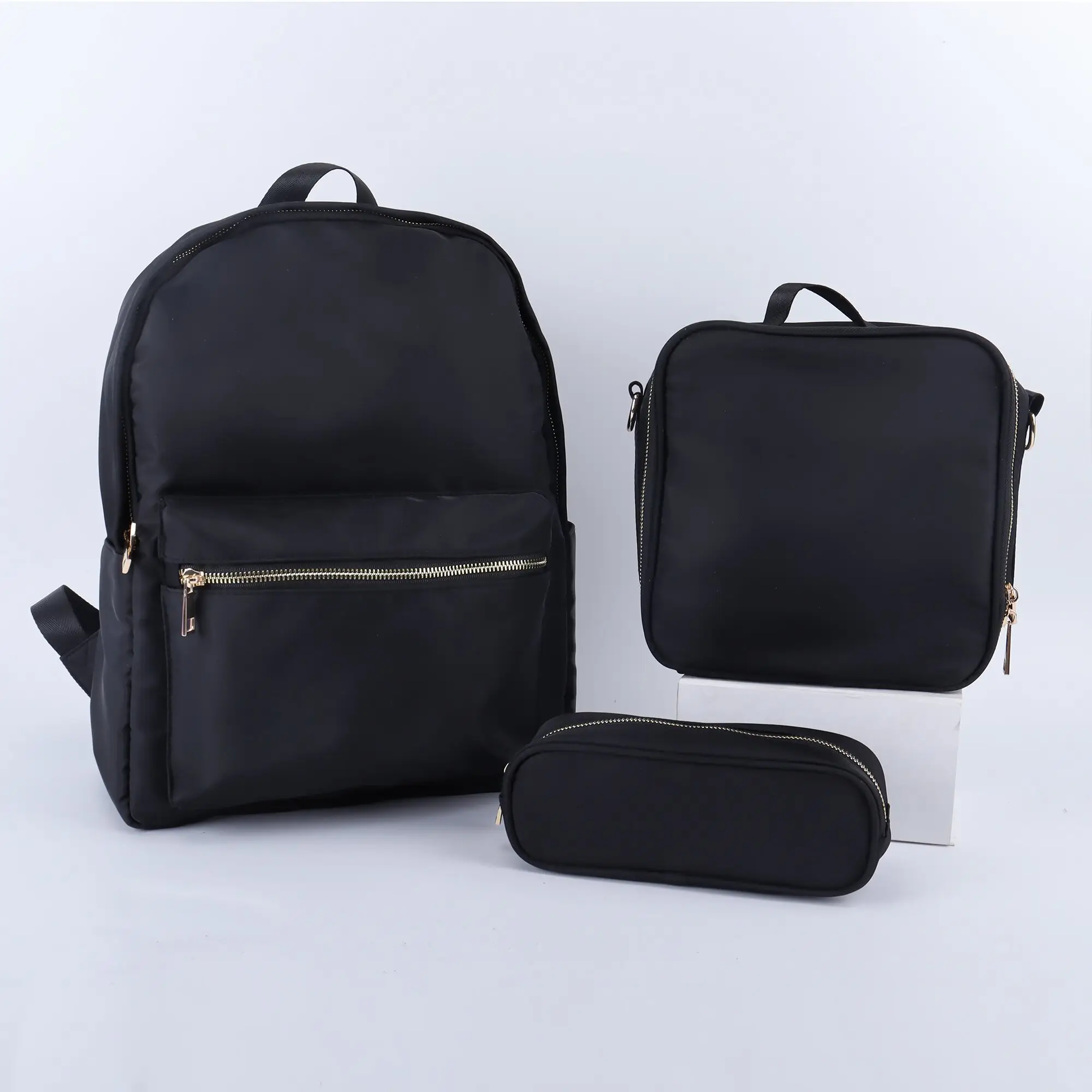 Keymay Casual Factory Manufacture Various Colors Nylon School Bags For Boys Backpack School Bags Waterproof Bag School