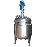 2000L CIP Acier Inoxydable 316L Chimique Électrique Chaleur Intercalaire Isolation Double Couche Gainé Réservoir De Mélange