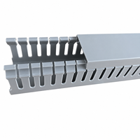 Goulotte de câblage électrique en PVC pour protection dissimulée des câbles / Goulotte murale en plastique pour câbles