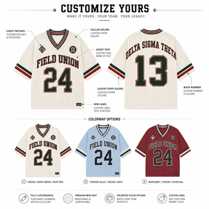 Suéter de Punto Personalizado Estilo Griego, Jersey con Letra y Número Personalizados, Pullover con Espíritu de Equipo - Product Image 6
