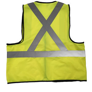 Chaleco de Seguridad Reflectante Amarillo de Alta Calidad, Personalizable, ANSI Clase 2, Transpirable e Impermeable, con Logotipo Personalizado - Product Image 1