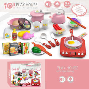 Juego de Simulación de la Vida Cotidiana, Serie de Electrodomésticos de Cocina, Juego de Juguetes de Cocina Eléctrica para <span class=keywords><strong>Niños</strong></span>, Regalo de Navidad - Product Image 2