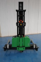 SHUNCHA Self Loader1.5ton 1300mm entièrement Walkie Auto-chargement Gerbeur électrique Chariot élévateur avec jambe à cheval