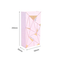 Boîte cadeau rigide personnalisée à couvercle magnétique avec revêtement UV, boîte d'emballage de bijoux écologique de style livre avec ruban et insert