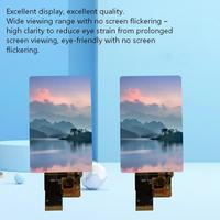 Écran couleur TFT LCD IPS de 2,51 pouces, résolution 440*696, luminosité 850 cd/m², interface MIPI, rétroéclairage LED, température de fonctionnement de -20 à 70 °C