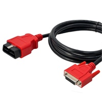 Kabel Konektor Diagnostik OBD AOTAI Penguji Baterai untuk Mobil MS906/908/908S/905/MPM 12V Universal ABS Elektrik Baru