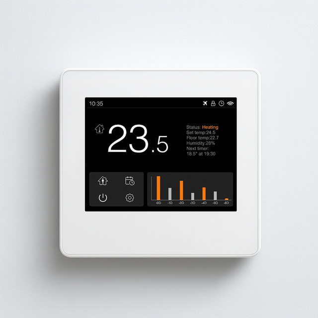 Modbus Centralized Temperature Controller MC35 for Intelligent Building Management Systems