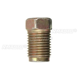 Lot de 10 ou 20 écrous de vis de raccordement mâle courts de 10 mm x 1 mm pour tubes de freinage métriques de 3/16 pouces - Product Image 4