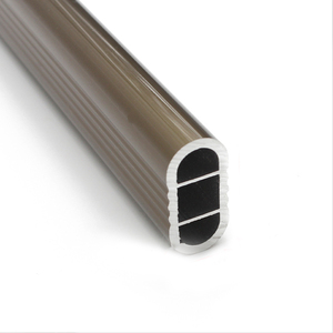 Хромированная трубка для шкафа, трубка из алюминиевого сплава, мебельная фурнитура