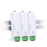 Módem Inalámbrico USR-DR152 para Riel DIN, 4G LTE, Serial RS485, Cat 1, Protocolo MQTT