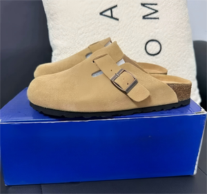 <span class=keywords><strong>Sandalias</strong></span> Cómodas para Hombre y Mujer, las Más Vendidas del Verano, Marca de Diseñador Popular, Zapatos Berken de Cuero Genuino en Stock - Product Image 4