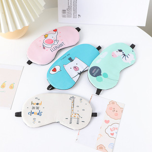 Máscara para ojos con bloqueo de luz, compresa de hielo transpirable para dormir, para niños, estudiantes, dormitorio, dormitorio, mujeres - Product Image 2