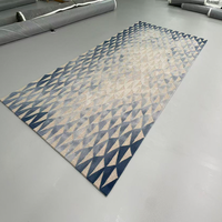 Hand Tufted Wool Tencel Bamboo Silk Tufted Carpet Handmade Floor Rug for Living Room Bedroom Modern Home Decor