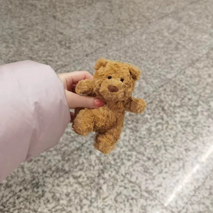 Benutzer definierte Mini Cute Bear Plüsch tier Anhänger Weiche Schlüssel anhänger und Kuscheltiere Kinder Geschenk Pelz Material Teddybär <span class=keywords><strong>Promotion</strong></span> - Product Image 5