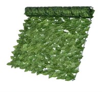 Feuillage artificiel clôture laurier artificiel clôture artificielle clôture artificielle feuilles rouleau
