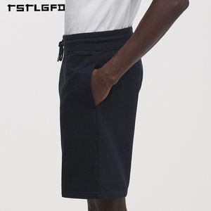 Pantalones Cortos Deportivos Ecológicos Personalizados para Hombre, de Algodón de Alta Calidad, Sólidos, Transpirables, Casuales de Verano, Cómodos y Clásicos - Product Image 4