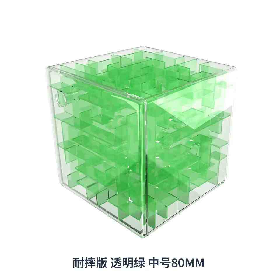 Verde transparente pequeño