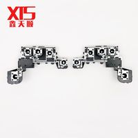 Clips de fixation du support de pare-chocs arrière adaptés aux modèles Peugeot Nouvelle 307 (2008-2013)