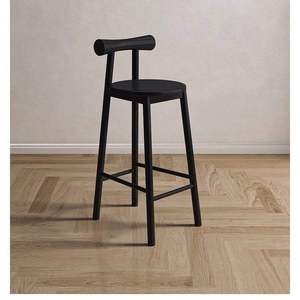 Nueva Silla Moderna de Lujo <span class=keywords><strong>Nola</strong></span> para <span class=keywords><strong>Restaurante</strong></span> Bicester, Silla de Madera Maciza de Estilo Nórdico para Hotel, Cafetería, Tienda, Bar, Silla Alta - Product Image 5
