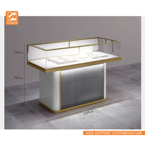 Vitrines de présentation de bijoux en verre, armoires de rangement intelligentes personnalisées de luxe pour les magasins de détail - Product Image 5