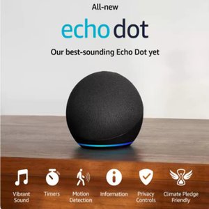<span class=keywords><strong>Echo</strong></span> Dot 5.ª Generación, Altavoz Inteligente con <span class=keywords><strong>Alexa</strong></span>, Color Carbón, NUEVO, Sellado - Product Image 6