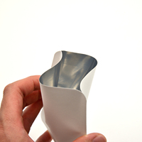 Sachet Doypack Personnalisé Thermoscellable à Fond Plat avec Fermeture Éclair pour Sachet de Café, Sachet de Thé, Qualité Alimentaire, OEM Disponible