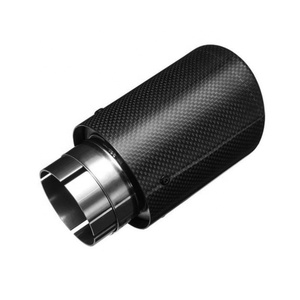 Puntas de silenciador de <span class=keywords><strong>escape</strong></span> de fibra de carbono de coche de carreras Universal personalizadas para audi <span class=keywords><strong>bmw</strong></span> m3 <span class=keywords><strong>m4</strong></span> - Product Image 2