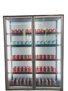 Superior Quality Refrigerator Tempered Heating Glass Door With Frame