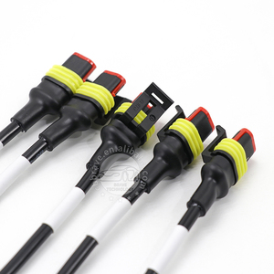 Auto Water poof 2-poliges Buchsenkabel-Kit mit LED-Licht platine - Product Image 4