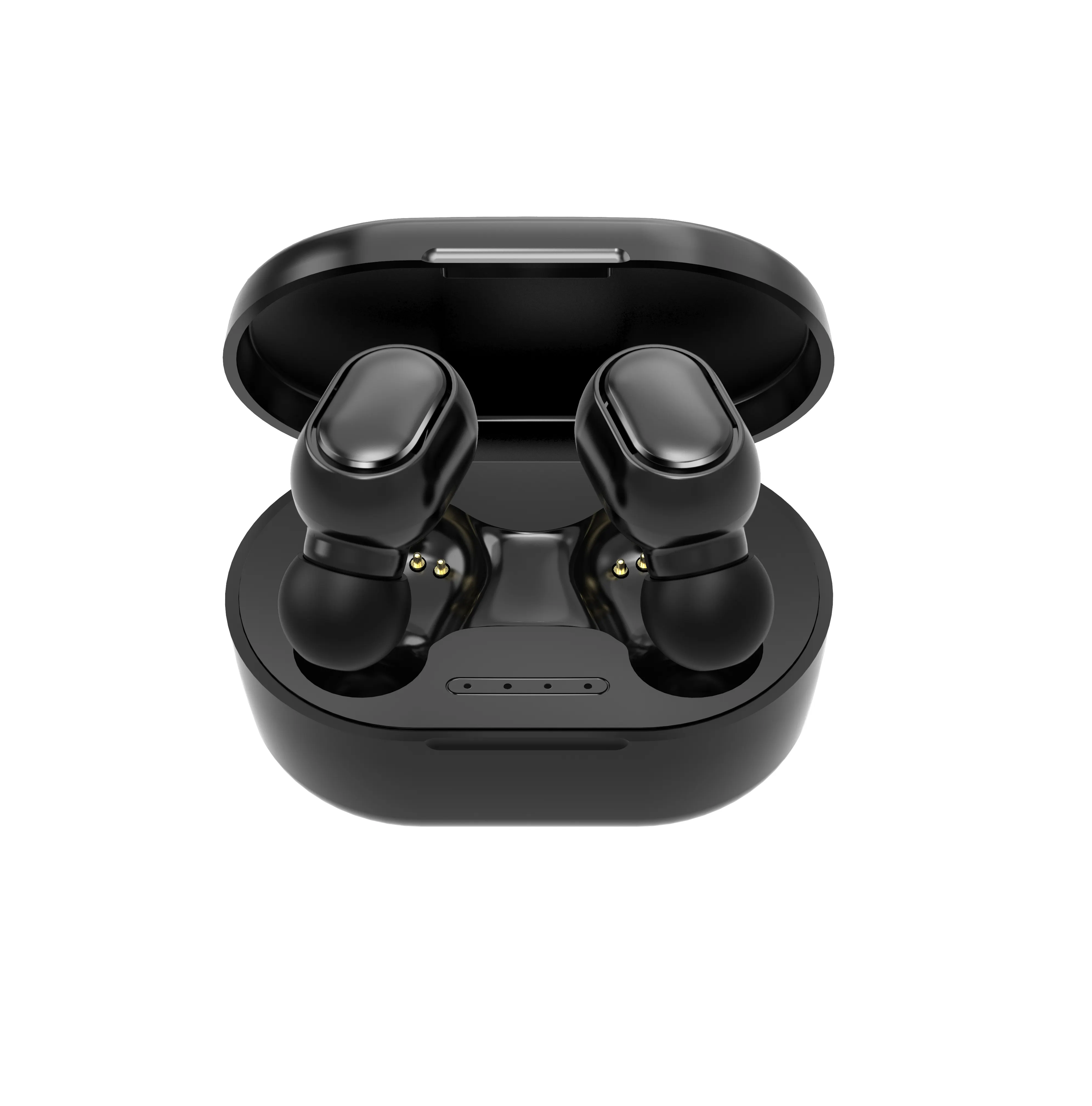 Mini TWS Earphone Bluetooth Nirkabel untuk Ponsel Pintar, Headset Olahraga, Earbud Stereo Sejati A6S, Termurah, V5.0