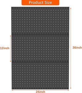 Garage Standard Panel Board Rack Papier handtuch halter für Garten lager regal Peg Board Tool Box Organizer - Product Image 4