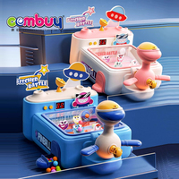 Cible de tir d'espace de bureau de jouet de flipper de musique d'éclairage électrique pour enfants en plastique Durable
