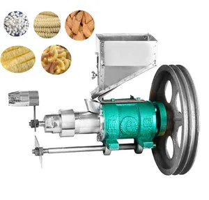 Corn /rice puffing machine Multifunction cereal bulking machine Puffed snack food extruder making machine