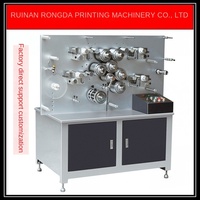 Nouvelle machine d'impression d'étiquettes textiles rotative automatique avec structure CI, imprimante à plat pour rubans, ceintures en nylon, revêtements et étiquettes de lavage