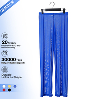 Pantalon moulant personnalisé brillant et convexe, 80% nylon 20% élasthanne, coupe crayon, pour le bodybuilding, haute élasticité, fin, transparent