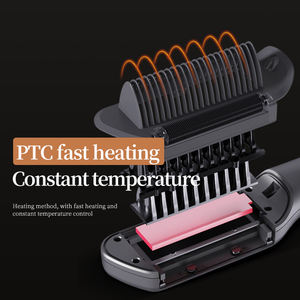 Brosse lissante professionnelle à écran LCD, technologie vapeur à ions négatifs, plaques en céramique PTC, usage hôtelier et domestique - Product Image 6