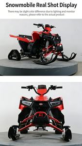 Motoneige, motocyclette, traîneau, chenille, motoneige à quatre roues pour adultes avec marche arrière - Product Image 4